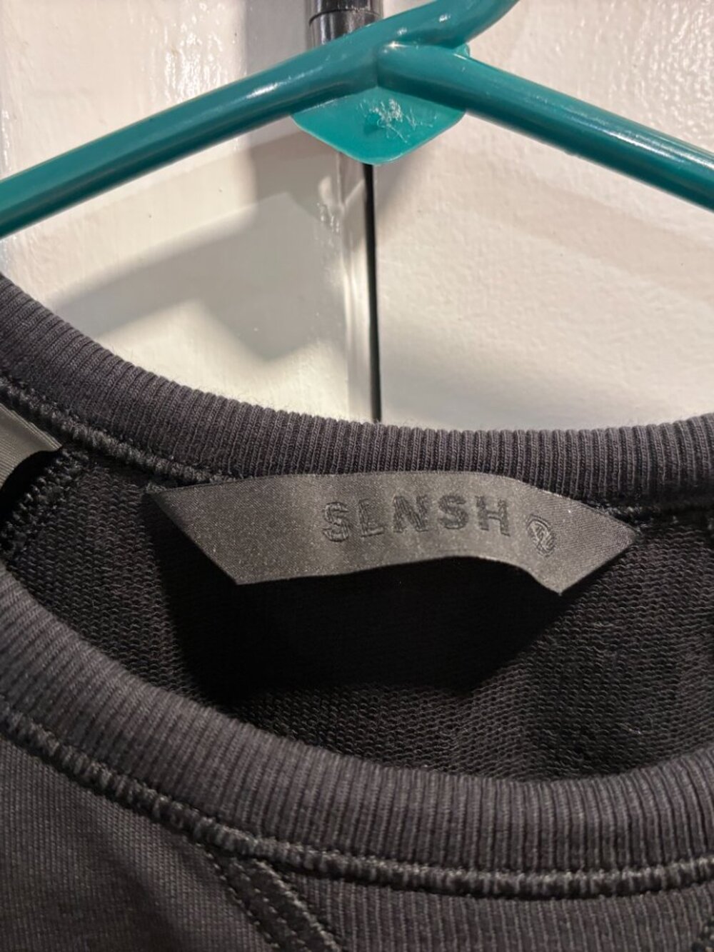 Lululemon Cotton Terry Short-Sleeve Shirt Black *SLNSH Collection Size Large EUC - Picture 3 of 7